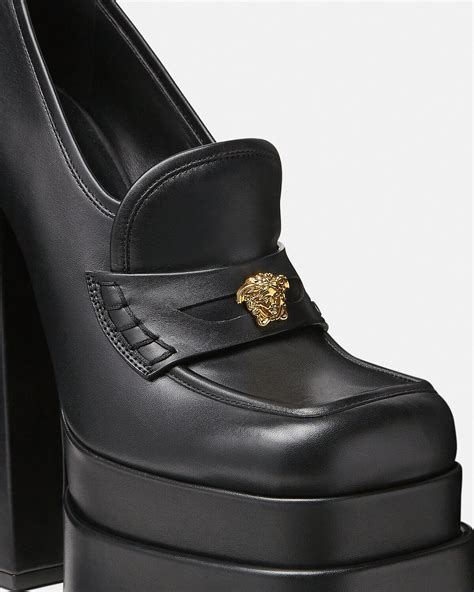 versace loafers & moccassins uae|versace loafers platform.